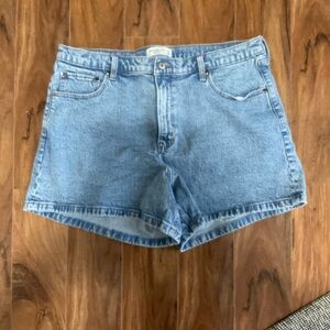 Abercrombie Classic Blue Denim Women's Shorts